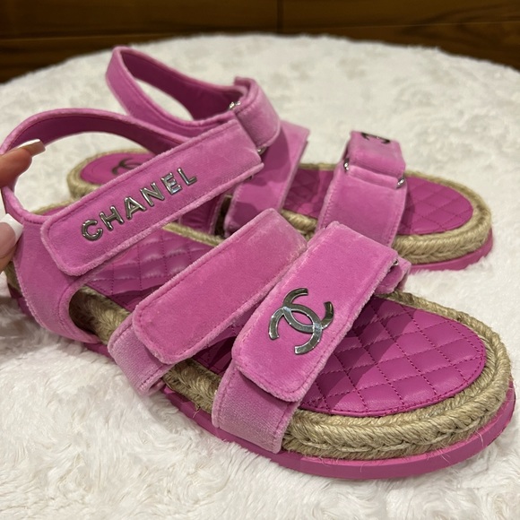CHANEL SANDAL SIZE 41 - Picture 6 of 6
